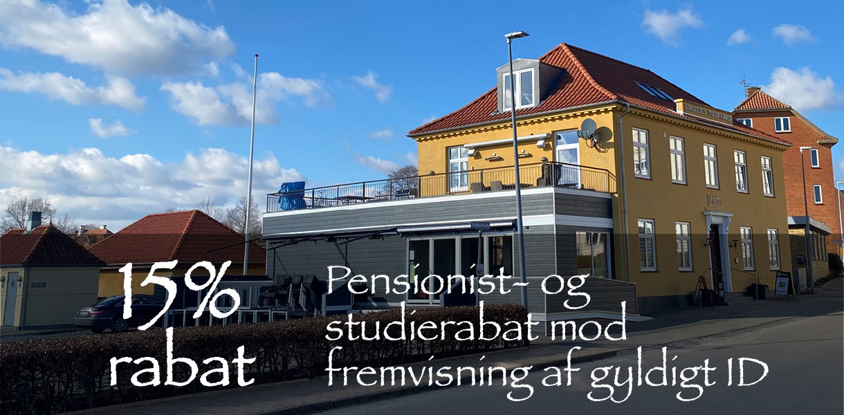 15% pensionist- og studierabat